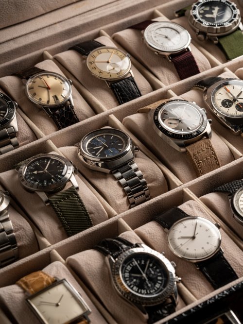 A collection of watches.